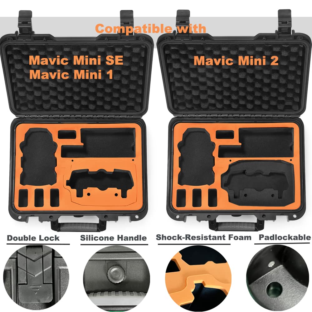 Amazon.co.jp: LEKUFEE 防水ハードキャリーケース DJI Mavic Mini 2